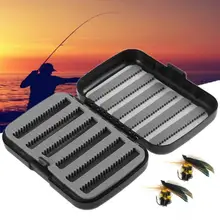 Коробка для рыболовных снастей водонепроницаемый АБС Ударопрочный пластиковый небольшой размер большой емкости Fly органайзер для рыбалки