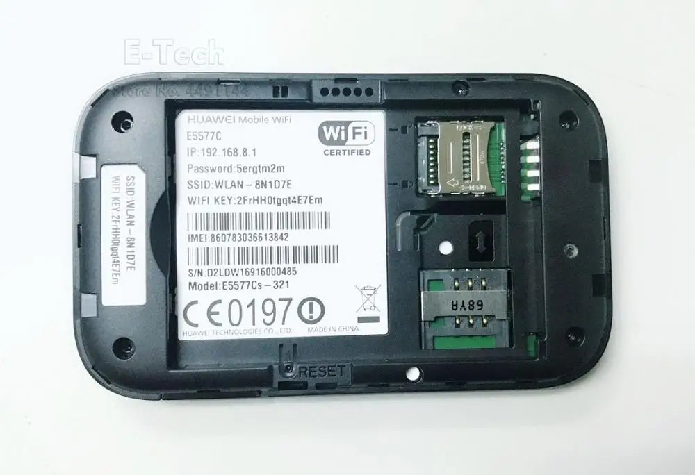 Открыл huawei E5577s 321 маршрутизатор может плюс антенны 150 Мбит/с 1500 мАч батарея модем