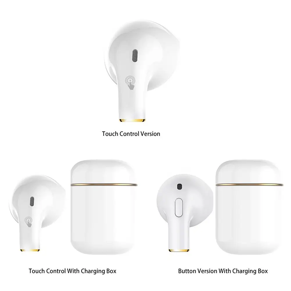 

Touch Control Wireless Bluetooth 4.2 Earphone Mini In-ear 3D Surround Sound With Microphone Earbuds For IPhone For Android