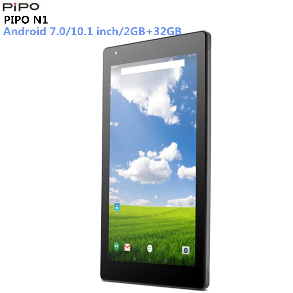 Pipo N10 Tablet PC 10 1 дюйма Android 7 0 MTK8163A 4 ядра 5 GHz 2 GB Оперативная память 32 eMMC HDMI 5.0MP сзади