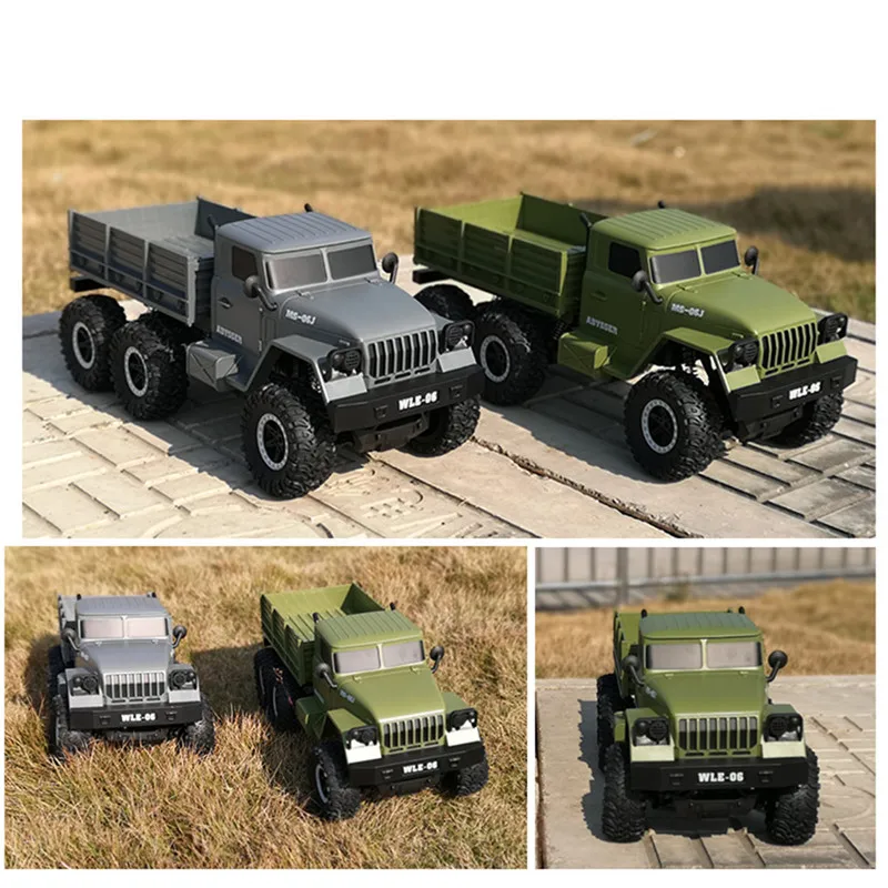 SuLong Toys SL3342 Урал 1/10 2,4G 6WD RC автомобиль военный грузовик RTR модель игрушки подарки для мальчиков