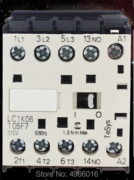 Контактор с припоем ноги LC1K06105F7 LC1K0601F7 AC110V DJ оборудование аксессуары