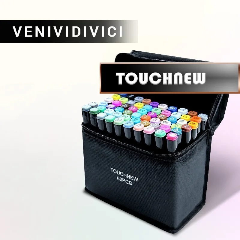 

Sale 36 color Mark pen set student hand-painted color painting oily pen comic design school supplies