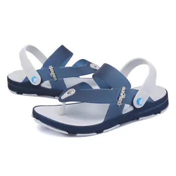 

LGFM-2018 new Flops Summer Fashion Sandals Men's New Style Rubber Soft Shoes Home Outdoor Sports Beach Men's Slippers Massage