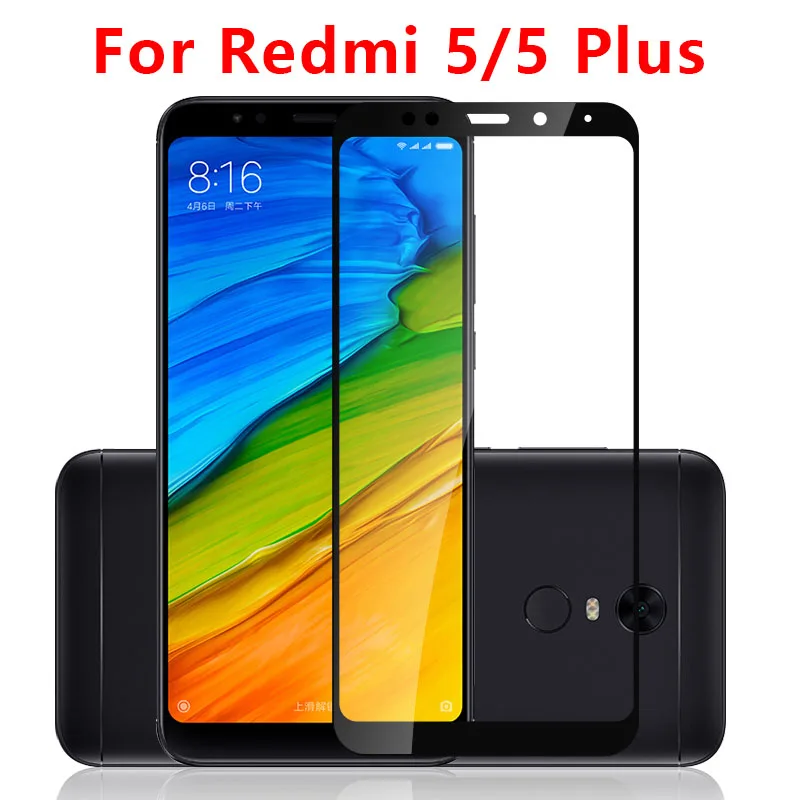 

Tempered Glass For Xiaomi Redmi 5 Plus Screen Protector Xiomi Xiami On The Redmi 5 5Plus mi5 plus Protective Film Protection Gla