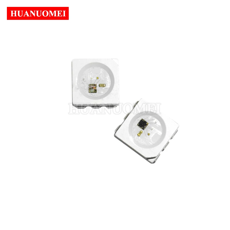 Светодиодный чип WS2815 1000 SMD RGB с интеллектуальным управлением постоянный ток 12 В