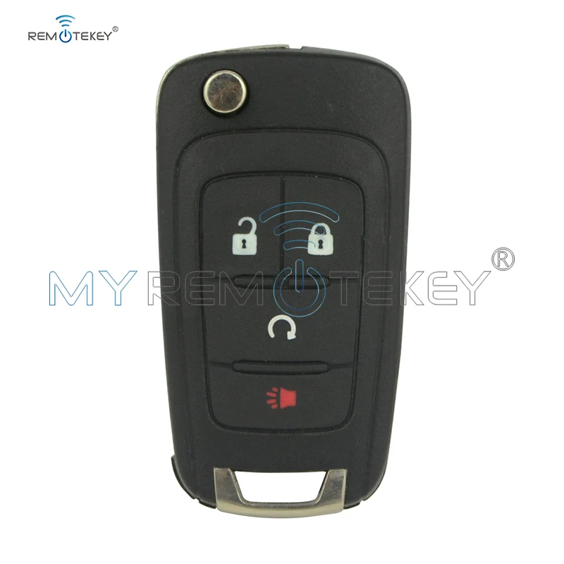 Remtekey OHT01060512 flip key shell 3 button with panic for Chevrolet Equinox Sonic Trax 2010 2011 2012 2013 2014 2015 2016 2017 remtekey m3n 40821302 smart key 5 button 434mhz for jeep grand cherokee 2011 2012 2013 2014 2015 2016 2017