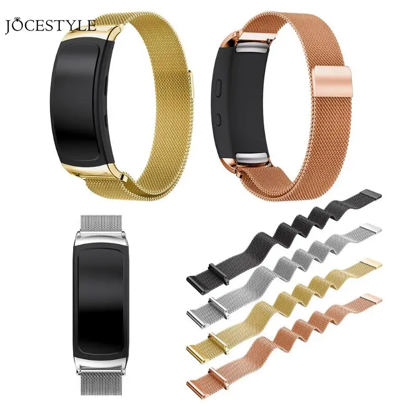 

Metal Stainless Steel Band for Samsung Gear Fit2 SM-R360 Milanese Loop Mesh Bracelet Strap for Samsung Gear Fit2 SM-R360