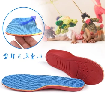 

new Orthotic Insert Shockproof Shoes Pad Children EVA Orthopedic Insoles Flat Foot Arch Support for Kids Correct Valgus Varus