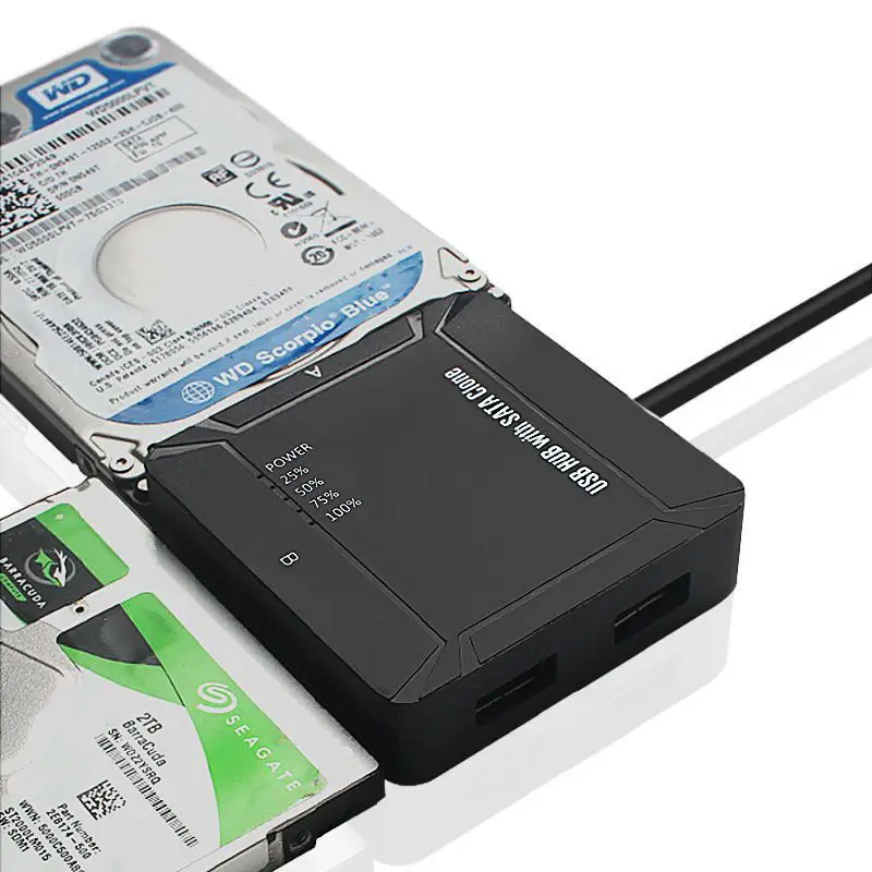 Ult лучший Usb 3 1 для Sata адаптер двойной Sataiii 0 клонирование копирование функция type C