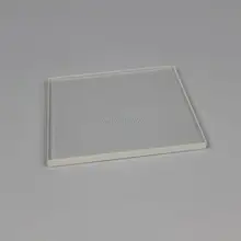 Стоковая прозрачная квадратная пластина из кварцевого стекла 5 мм* 5 мм* 1 мм(можно настроить