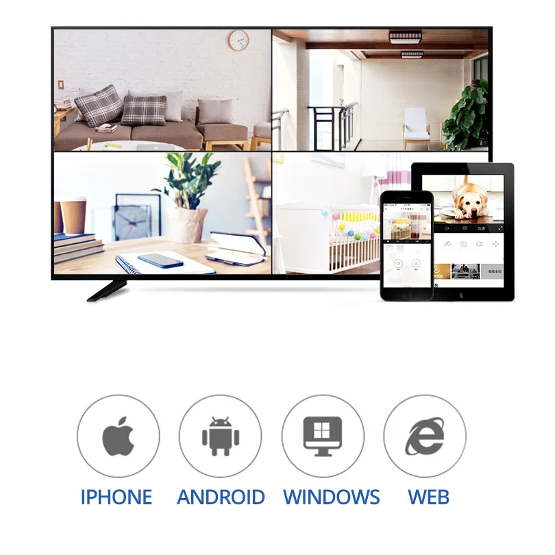 Wetrans CCTV Wi Fi камера IP 1080P Full HD безопасности мини беспроводной умный дом облако