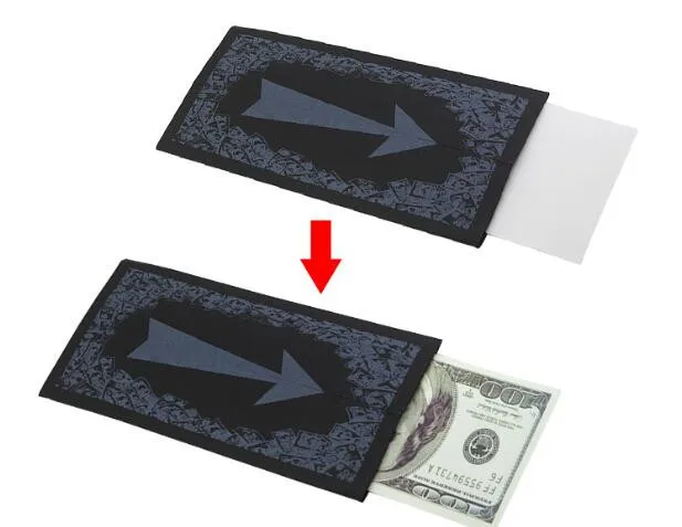 

Dream Tunnel Magic Tricks Transformation Device Bill Magie Magician Close Up Illusion Props Gimmick Comedy Magician Toys