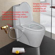 Домашние аксессуары для ванной комнаты, унитаз, интеллектуальный, для мытья задницы, артефакт, универсальный тип, простое использование, Toliet, спрей, биде, женский, Hygeian