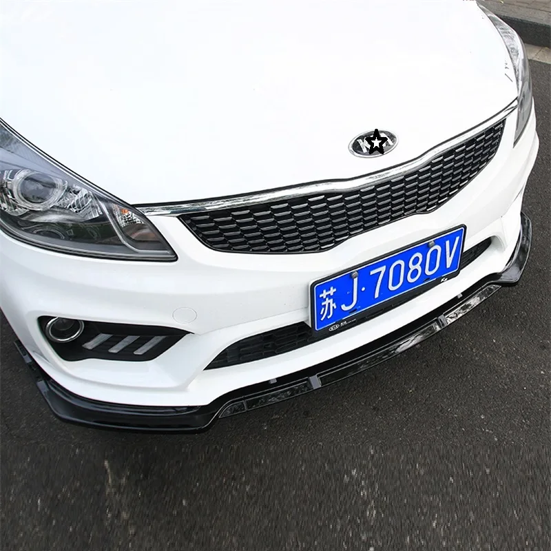 

Molding Sticker Modification Accessories Parachoques Auto Bumper Guard Car Protector Coche Styling Mouldings 17 FOR Kia K2