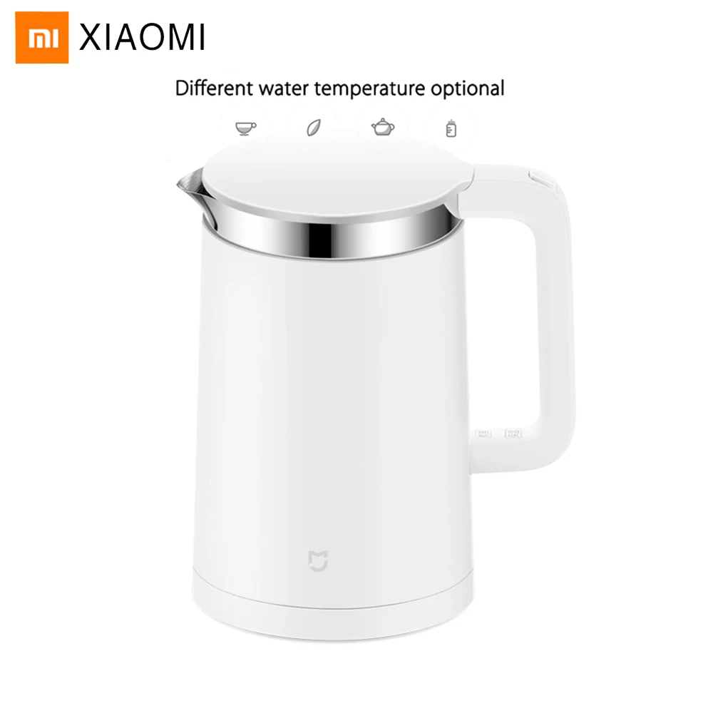 

Xiaomi Electric Water Kettle Smart Home APP Control 12 Hours Constant Temperature Control 1.5L 1800W Stainless Steel Kettle