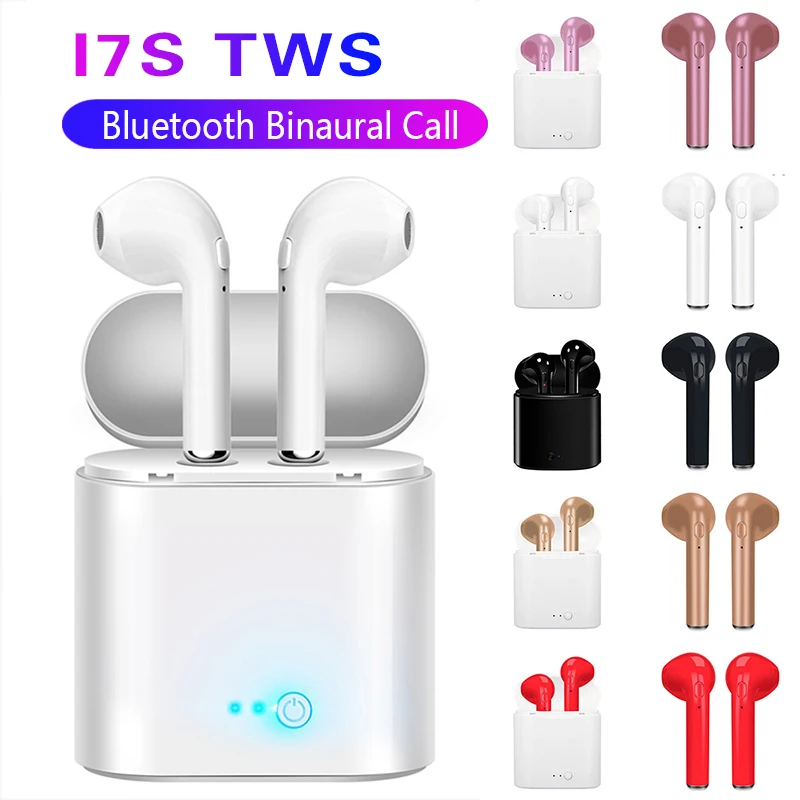 

Factory Sale Original I7s Tws Air Mini Bluetooth Wireless Earphone Quality Headphone Headset Pods Auto-bluetooth For Ios Android