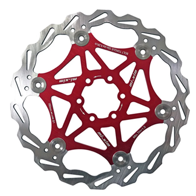 

SEWS-Mi.Xim 1Pcs Bicycle Disc Brake Bicycle Mtb Bike Brake Float Floating Disc Rotors 203Mm Mountain Bike Part