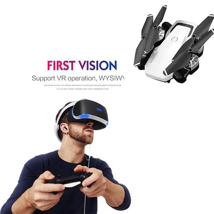 

Folding Quadcopter Fixed Height Drone 720P/ 1080P Remote Control Aircraft