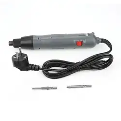 Горячая 220V 1.5N.m 1300RPM электрическая отвертка Ручной Прямой винтовая отвертка двунаправленный Регулируемый электроинструмент