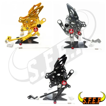 

CNC Adjustable Rearset Foot Pegs Rest Pedal For Aprilia RSV4 (R/FACTORY APRC) 2009-2010-2011-2012