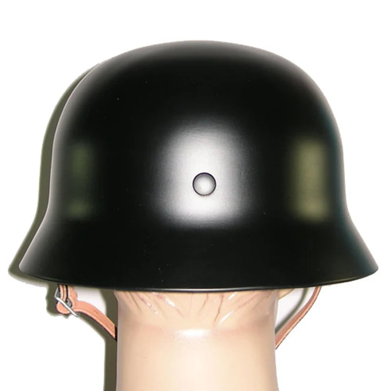 WW2 Немецкий M35 Стальной шлем WW II немецкий защитный мотоциклетный Repro 2 мировая