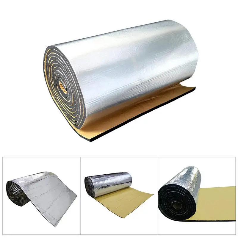 

10MM Sound Insulation Pad Aluminum Film Waterproof Moisture-proof Scratch Resistance Low Power Consumption Mat