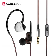 SANLEPUS Stereo earphone In-ear Headset Earbuds Bass Earphones For iPhone huawei Xiaomi 3.5mm earphones With Mic