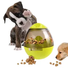 Interactive Dog Toy IQ Treat Ball Food Dispensing Toy For Medium Large Dog Durable Chew Ball Nontoxic Rubber Bouncy Dog Ball SP