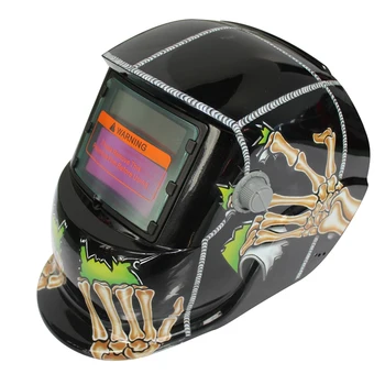 

2018 New Pro Solar Welder Mask Auto-Darkening Welding Helmet Pattern ghost paw