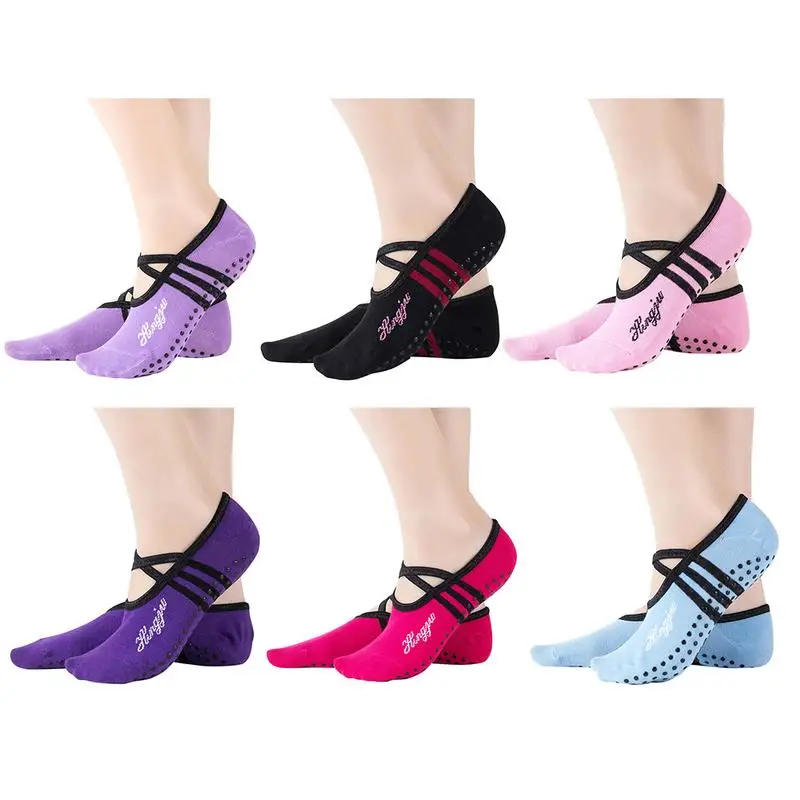 

PVC Round Head Back Yoga Socks Anti-skid Particles Breathable Invisible Socks Soft And Comfortable Stretch Socks