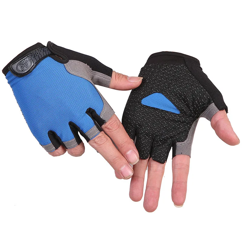 1 пара велосипедных перчаток с полупальцами Guantes Ciclismo, Перчатки для фитнеса, спортивные мужские и женские перчатки без пальцев, Нескользящие Тактические перчатки