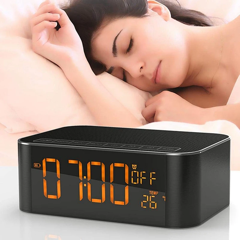 Dido Bluetooth динамик аудио сабвуфер будильник fm радио Tf карта (Dy32)|Портативные