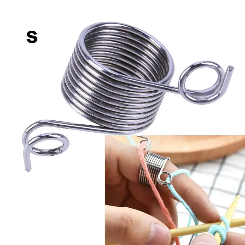 

DIY Fingertip Easy Weaving Tools Stainless Steel Guide Crafts Knitting Stitch Needle Threader Sewing Tools Accessories Suppliers