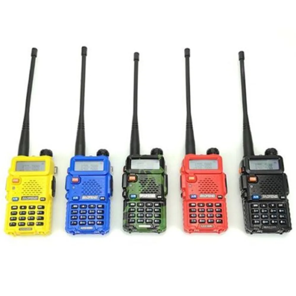 

BaoFeng UV-5R Walkie Talkie Two Way Radio upgrade version baofeng uv5r 128CH 5W VHF UHF 136-174Mhz & 400-520Mhz