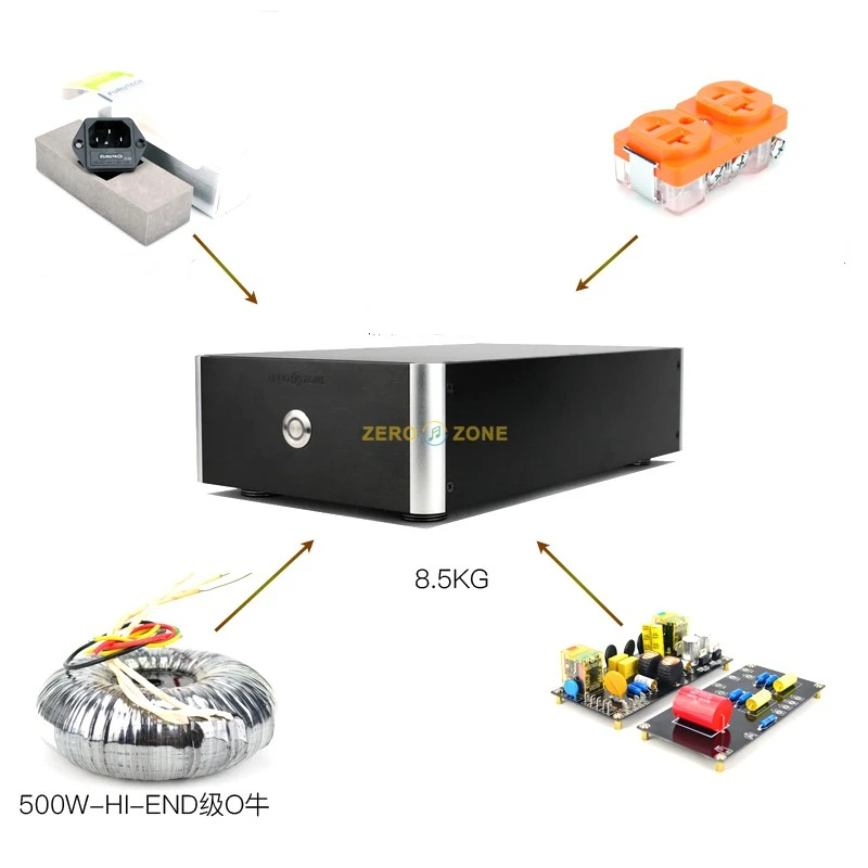 HIFI-SPO-500-balanced изолированный процессор питания-500 Вт изолирующий трансформатор