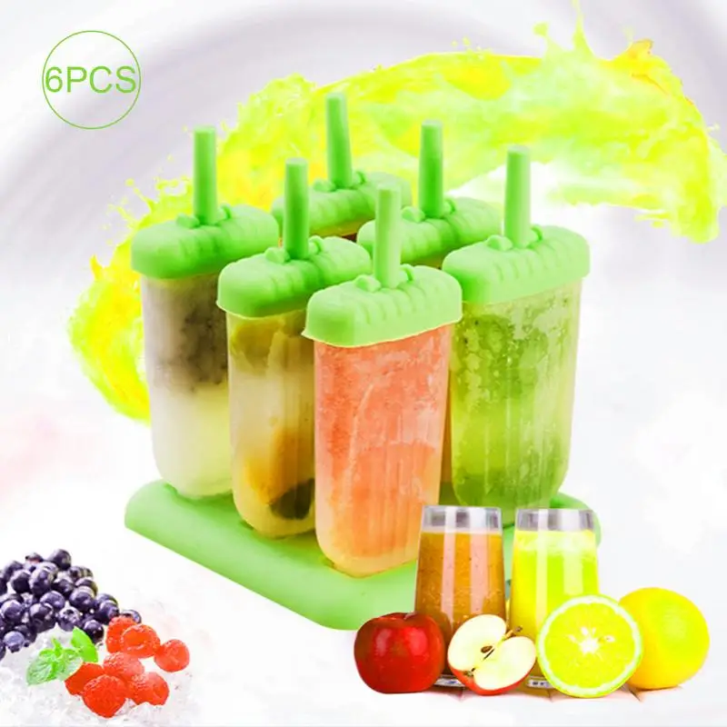 

DIY Ice-Lolly Mould Food Grade Non-Toxic Environmentally Friendly Homemade Ice Cream Box Ice Cream Scoop Ice Tray #940