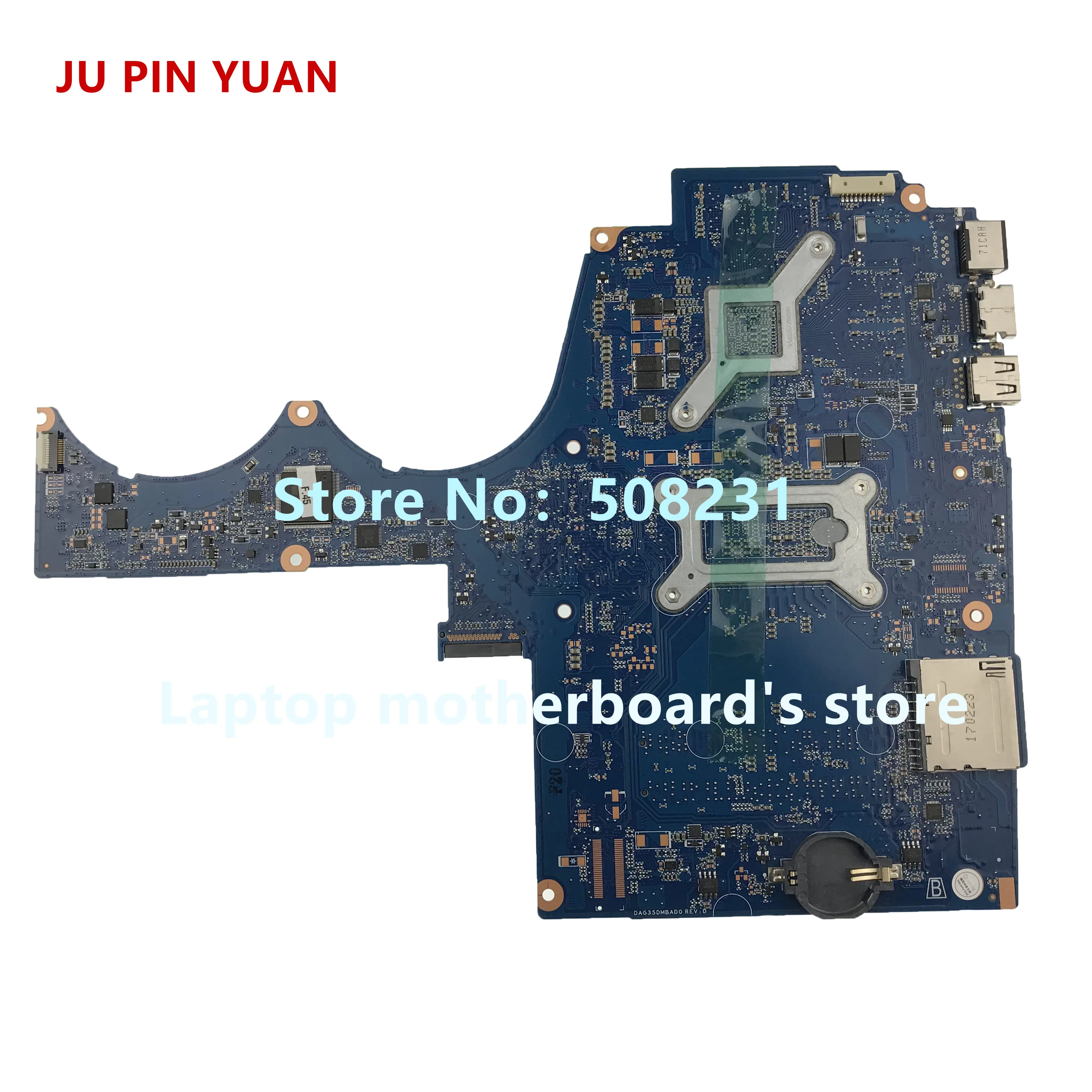  JU PIN YUAN 914772-601 914772-001 for OMEN by HP Laptop 15-AX Laptop motherboard DAG35DMBAD0 GTX105