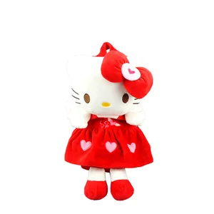 Backpack Kids Kitty Baby Plush Backpack Cute Cartoon Hello Kitty Cat Backpack Children Plush Animals Soft Toy School Bag 1-3y Backpack Kids Kitty Baby Plush Backpack Cute Cartoon Hello Kitty Cat Backpack Children Plush Animals Soft Toy School Bag 1-3y