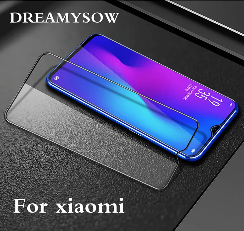 

Full Cover Tempered Glass For Xiaomi Mi9 Mi8 SE Lite Screen Protector Protective Glass Film for Redmi Note 7 Premium Cover Film