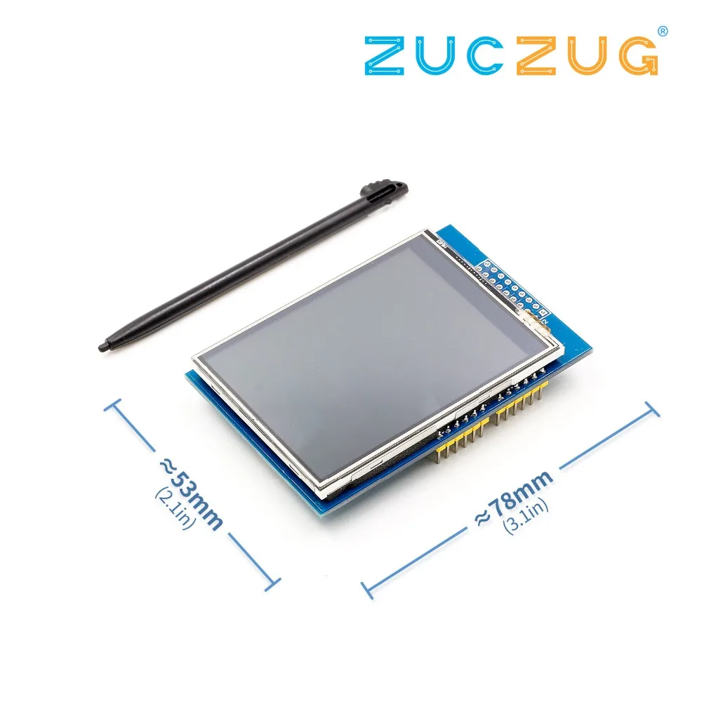 Горячая продажа 2 8 дюймовый TFT сенсорный ЖК экран дисплей модуль для arduino DIY