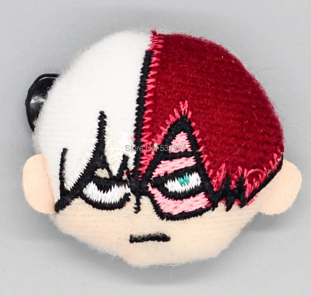 Новинка 3 шт. My Hero academic Bakugou Katsuki Todoroki Shoto Midoriya Izuku Мягкая кукла плюшевый нагрудный