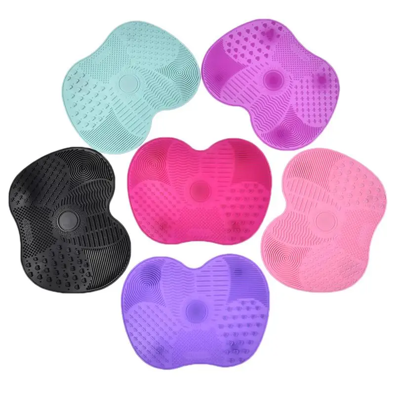 Silicone Makeup Brush Cleaner Cleaning Mat Hand Tool Cosmetic Scrubber Board Beauty Cleaning Tools for woman