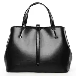 Брендовые Роскошные повседневные сумки-тоут женские сумки высокого качества кожаная сумка на плечо Женская классическая простая женская