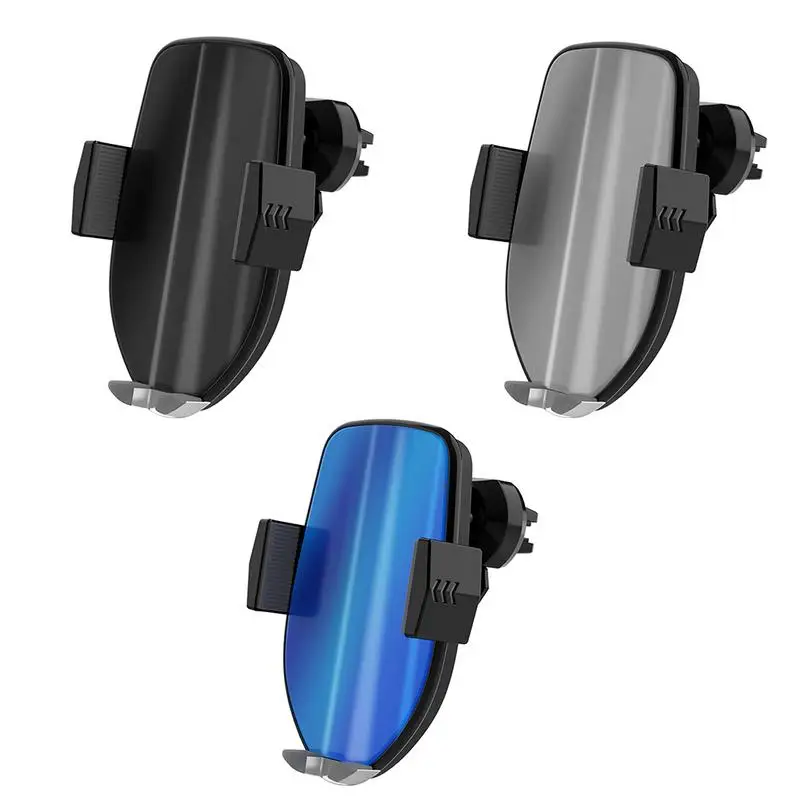 

Car Wireless Charger Non-slip Air Outlet Clip Fixed Phone Smart Navigation Frame Buckle Type Quick Charging Induction Stand