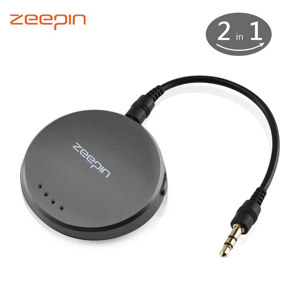 Оригинальный ZEEPIN T11 автомобильный Bluetooth передатчик приемник 2 в 1 дальний для 3 5 мм