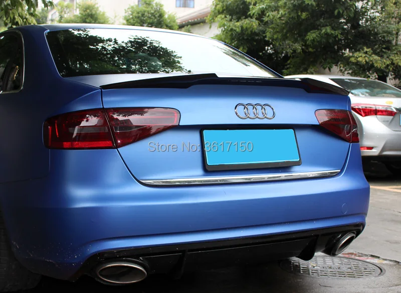 Предназначен для Audi A4 S4 B8.5 спойлер багажника из углеродного