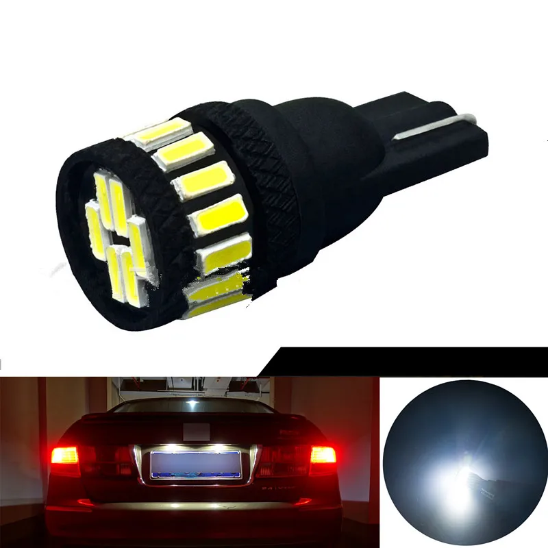 Автомобильный светильник светодиодный T10 4014 21 SMD автомобильный белый|Сигнальная