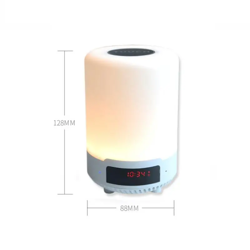 

Multi-function Bluetooth Music Light Speaker Colorful Wireless Smart Mini LED Night Light Charging