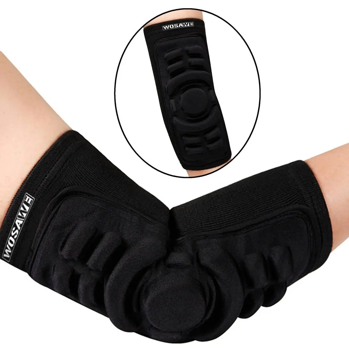 الرياضة وسادات الكوع التزلج الرقص موتوكروس دراجة نارية MTB دراجة الدراجات الكوع الحرس دعم الأقواس حامي